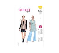 Burda Style Sewing Pattern B5827 - Cartamodello per gilet da donna