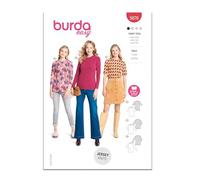 Burda Style Sewing Pattern B5876 - Cartamodello per top da donna