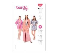 Burda Style Sewing Pattern B5995 - Cartamodello per cappotto da donna