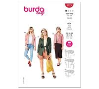 Burda Style Sewing Pattern B6123 - Cartamodello per giacca da donna