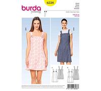 Burda Style Sewing Pattern B6538 - Cartamodello per abito da donna