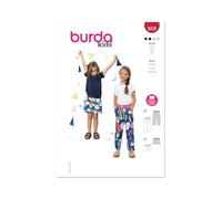 Burda Style Sewing Pattern B9228 - Cartamodello per pantaloni da bambino