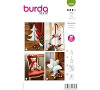 BurdaStyle - Cartamodello per Natale, 4 Varianti (Bianco, One Size)