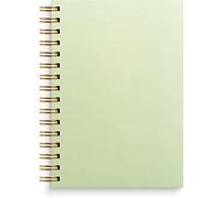 Burde Notizbuch A5 grün: Spiral-Notizbuch