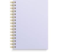 Burde Notizbuch A5 lila: Spiral-Notizbuch