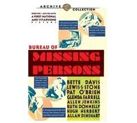 Bureau Dei Persone Scomparse DVD (1933) - Bette Davis, Lewis Stone, Pat O'Brien