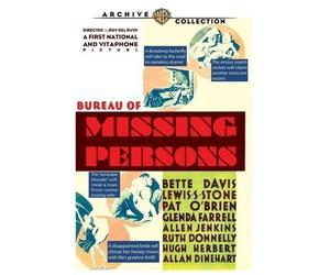 Bureau Dei Persone Scomparse DVD (1933) - Bette Davis, Lewis Stone, Pat O'Brien