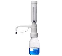 Buretta for liquidi da laboratorio con dispenser su bottiglia, gestione dei liquidi reagenti, test di ricerca di laboratorio, bottiglia in vetro borosilicato da 500 ml