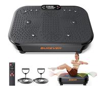 Burever Piastra vibrante per il drenaggio linfatico, 99 velocità regolabili, piastra vibrante per perdita di peso, allenamento a casa per donne e uomini