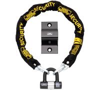 Burg Wachter 1M Sold Secure Lock e kit di ancoraggio a terra, lucchetto per bicicletta, nero