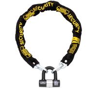 Burg-Wachter - Kit catena e lucchetto per bicicletta, 1 m, colore: Nero
