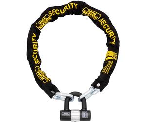 Burg-Wachter Kit di chiusura e catena per bicicletta in oro 1,5 m, colore: nero