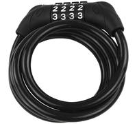 Burg Wächter 2620 1230 C 120 Lucchetto con cavo a spirale Nero Lucchetto a codi