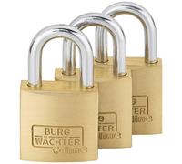 Burg Wächter 29921 Lucchetto 20 mm Stesse chiavi Ottone Serratura a chiave
