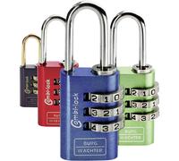 Burg wchter 2er set duo 88 20 f sb lucchetto blu verde rosso nero serratura a