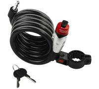 Burg Wächter 34110 1650 180 REFLEX Lucchetto con cavo a spirale Nero Lucchetto