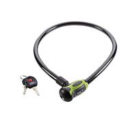 Burg-Wächter 345 80 L Lucchetto a Cavo con Chiave Illuminata, Nero