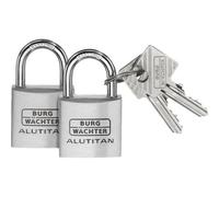 Burg Wächter 36161 Lucchetto 40.00 mm Stesse chiavi Alluminio Serratura a chia