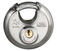 Burg Wächter 37761 Lucchetto 70.80 mm Chiavi diverse acciaio inox Serratura a