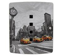 Burg Wächter 38830 6204/10 Ni Manhattan, Nero/Acciaio Inossidabile