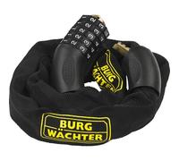 Burg Wächter 39010 280 C 90 BLACK Catena con lucchetto Nero Lucchetto a codice