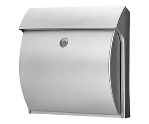 Burg-Wächter 4932 Si Classico Cassetta per le Lettere in Plastica, colore: Silver