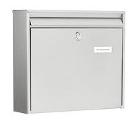 Burg Wächter Borkum 3877 Ni Cassetta Postale in Acciaio con Arresto di Apertura