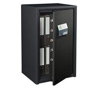 BURG-WÄCHTER Cassaforte a mobile combinazione, Combi-Line, Livello sicurezza S2, Protezione antincendio LFS 30 P, Testata VdS, 78 l, 111 kg, CL 460 E, nero