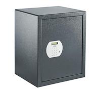BURG-WÄCHTER Cassaforte per mobili con serratura a combinazione elettronica, con ripiano, per fissaggio a parete e pavimento, 59,8 l, 26 kg, Pure-Safe PS 140 E, colore: antracite