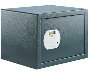 Burg-WÄCHTER Cassaforte per mobili con serratura elettronica a combinazione, con ripiano per fissaggio a parete e pavimento, 40,3 l, 19,2 kg, Pure-Safe PS 130 E, antracite