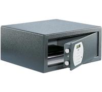 BURG-WÄCHTER Cassaforte per mobili con serratura elettronica a combinazione, per fissaggio a parete e pavimento, 27,4 l, 14 kg, Pure-Safe PS 130 E LAP KA 4, antracite