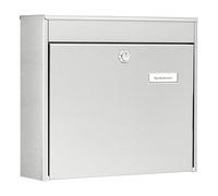 Castello di Guardiano, Acciaio Inossidabile cassetta con oeffnungsstopp, formato A4 einwurf, Borkum 3878 Ni, Acciaio Inossidabile