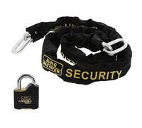 Burg-Wächter GKM 10/150 / 700 Set di Catena + Lucchetto, Nero, 150 cm