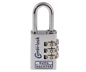 Burg Wächter Combi Lock 90 CR Qty: 1, Combi 90 30 Chromo SB