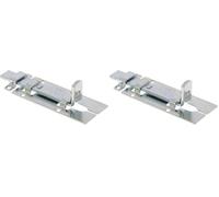 Burg-WÄCHTER dispositivo di sicurezza per lucchetto, per porte flächenbündige, Chiavistello Serratura per SR 80 SB (Confezione da 2)