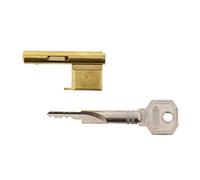 Burg-Wächter E 700/3 Blocco del foro della serratura, Oro, 7 mm, Set di 7 Pezzi