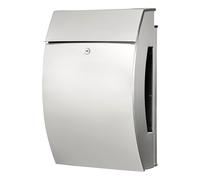 Burg-Wächter Hamburg 3815 Ni Cassetta Postale in Acciaio con Arresto di Apertura