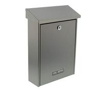 Burg-Wächter Hannover Cassetta delle lettere in acciaio INOX, 100 x 50 x 50 cm