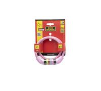 BURG-WÄCHTER Lucchetto da Bici per Bambini con Combinazione Numerica, 210 C 65 Kids, Acciaio, Rosa