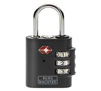 Burg Wächter Lucchetto regolabile TSA di sicurezza, spessore 3,5 mm, 3 rulli numerici, TSA 77 30 SB
