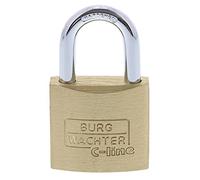 BURG-WÄCHTER Set da 3 Lucchetti, Gancio spesso 5 mm, 4 Chiavi, Trio 222 30 SB
