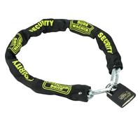 Burg-Wächter SKM 8/90 Catena con Anelli Quadrati, Nero, Lunghezza: 90 cm, Spessore: 8 mm