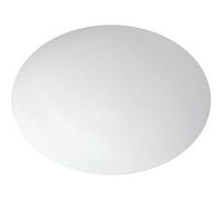 Burg Wächter TPF 2050 Duo, set di 2 tamponi autoadesivi in plastica, protezione per pareti e porte, colore bianco, Ø 50 mm