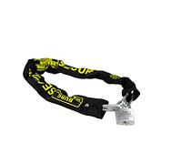 BURG-WÄCHTER Vierkantkette, Kette für Fahrrad, Motorrad, E-Scooter, Gartenmöbel, mit Vorhangschloss, SKM 5/60/30, Länge: 60 cm, Schwarz