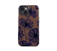 Burga, Backcover per iPhone 14 Tough Motifs Velvet Night, Multicolore