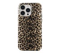 Burga, Custodia per iPhone 14 Pro Tough antiurto modello Player, Leopardato