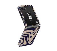 BURGA Custodia Unisex per Galaxy Flip 7 - Design Ibrido a Doppio Strato con TPU Antiurto e Superficie Esterna Resistente, Finitura Antigraffio e Bordo Rialzato per Protezione Schermo e Uso Quotidiano