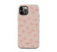 BURGA Custodia Unisex per iPhone 12 Pro - Design Ibrido a Doppio Strato con TPU Antiurto e Superficie Esterna Resistente, Finitura Antigraffio e Bordo Rialzato per Protezione Schermo e Uso Quotidiano