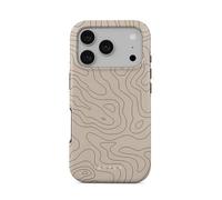 BURGA Custodia Unisex per iPhone 17 Pro - Design Ibrido a Doppio Strato con TPU Antiurto e Superficie Esterna Resistente, Finitura Antigraffio e Bordo Rialzato per Protezione Schermo e Uso Quotidiano