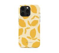BURGA Protettiva BRGTOCASEMAGIP15PMLT Cover per Apple iPhone 15 Pro Max, Giallo